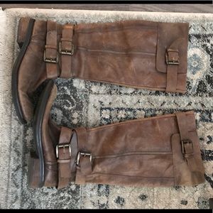 ENZO ANGIOLINI BROWN BOOTS